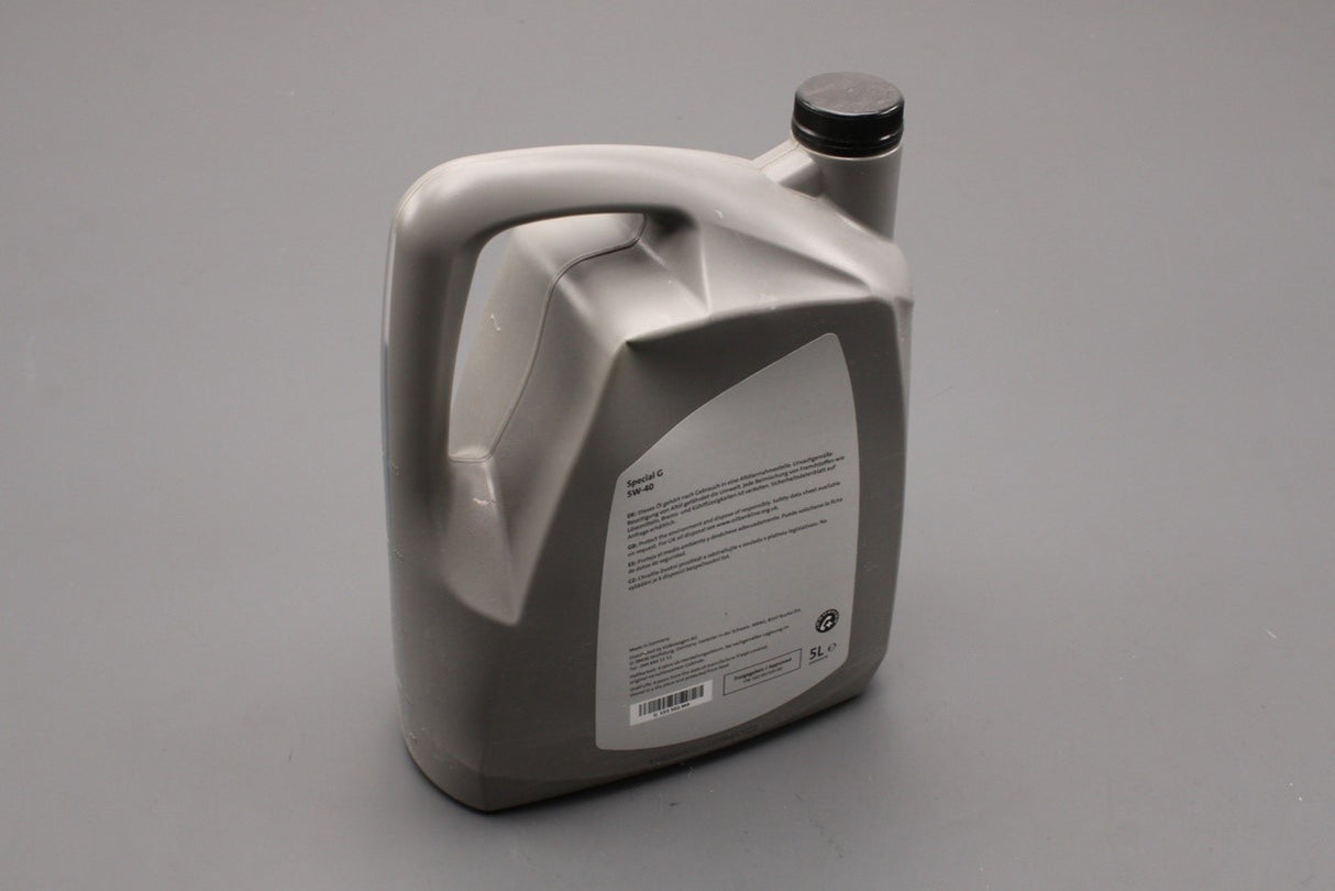 VW Audi Skoda SEAT 'Special G' 5W-40 light engine oil (5L) GS55502M4