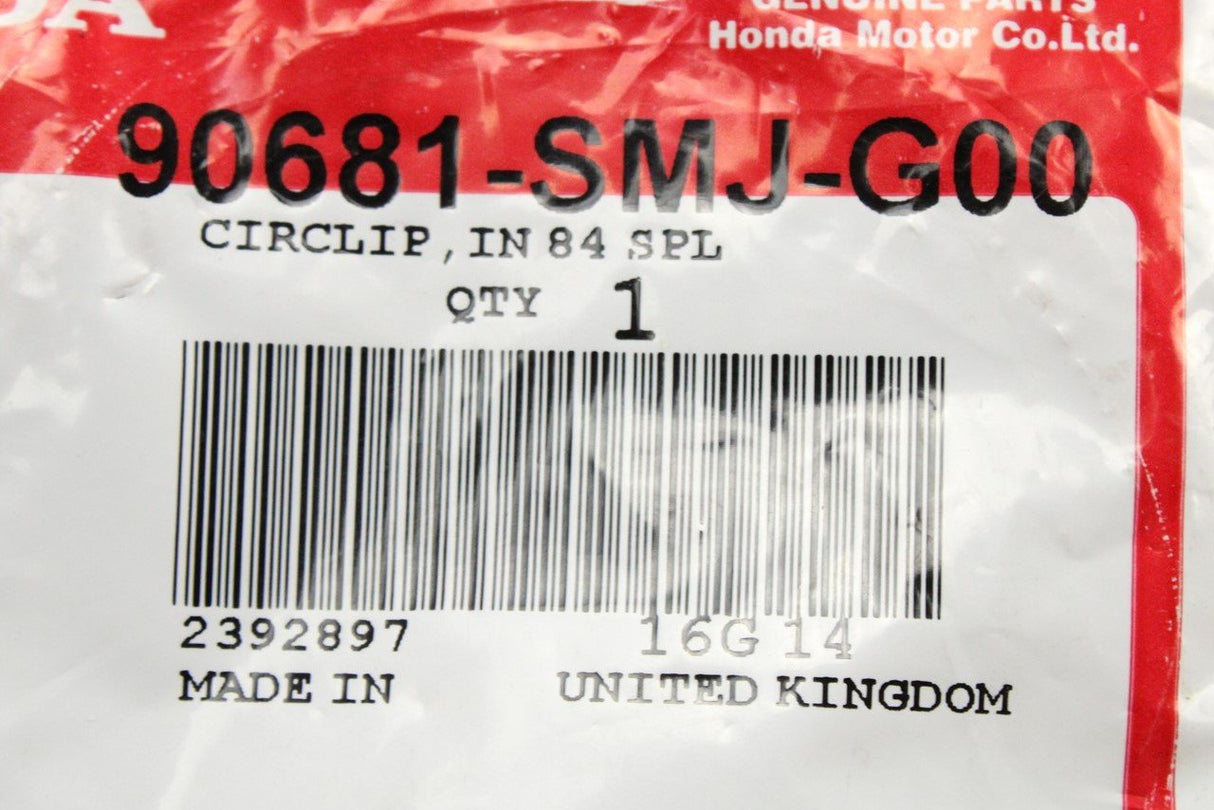 Honda circlip (84mm) 90681-SMJ-G00