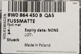Audi A4 B9 Avant 16-on A5 textile floor mats (rear) 8W0864450B QA5