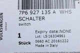 VW Touareg 2011-14 control switch for air suspension 7P6927135A WHS