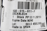 VW Golf Audi A3 Skoda SEAT Leon Rear brake disc cover (Left) 5Q0615611F