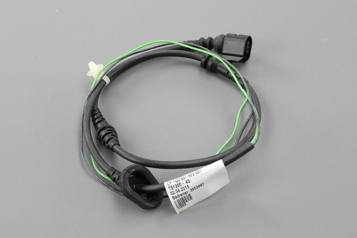 VW Eos 06-08 right front ABS speed sensor wiring loom harness 1Q0927903, view 1