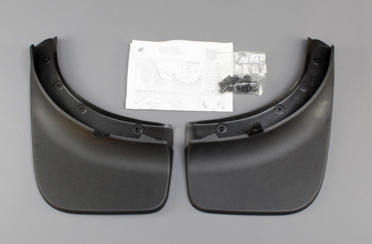 VW Touareg 2011-18 accessory mud flaps set (rear) 7P0075101