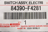 Toyota C-HR 2016-on handbrake parking brake switch 84390-F4281
