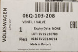 VW Audi Skoda SEAT 2.0 TSI TFSI engine oil cooler valve 06Q103208