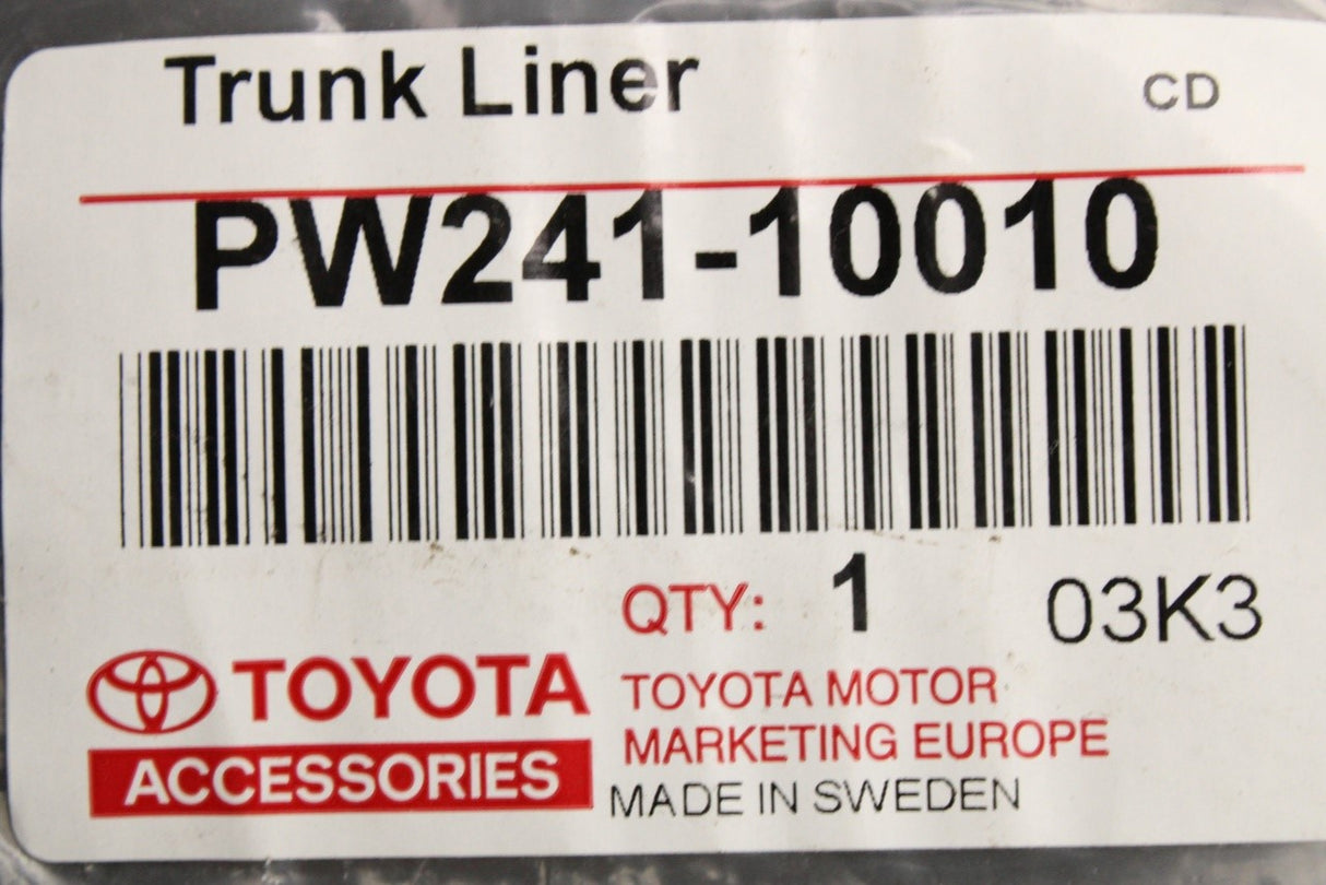 Toyota C-HR 2024-on accessory boot liner PW241-10010