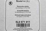 Skoda Yeti 2010-18 1.2 TSI exhaust tail pipe tip (chrome) 5L0071911