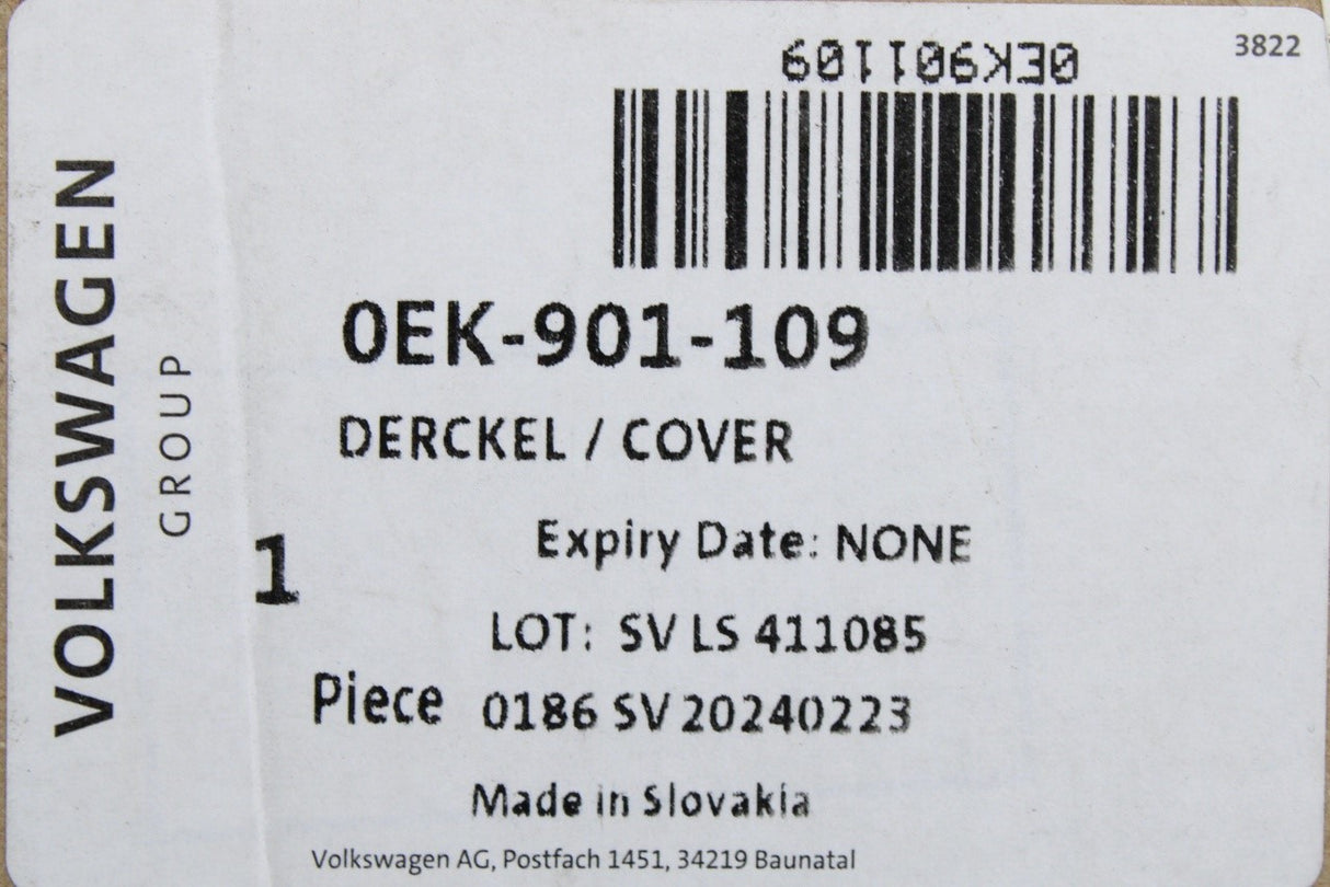VW Audi Skoda CUPRA traction motor high voltage wire cover 0EK901109
