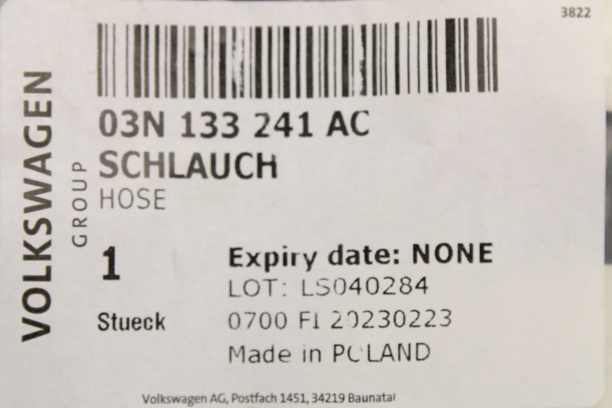 VW Transporter T6 T6.1 16-24 2.0 TDI EGR vacuum hose set 03N133241AC