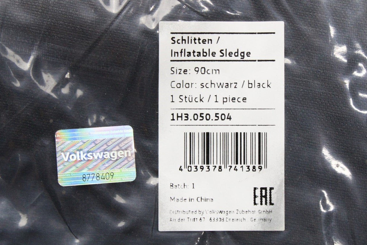 VW Volkswagen GTI inflatable sledge 1H3050504