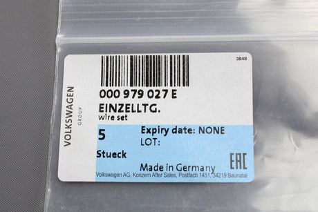 VW Audi Skoda SEAT Repair wires 4.8-6.3mm (X5) 000979027E