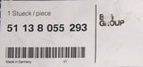 BMW 1 series F20 F21 2011-14 number plate support (front) 51138055293