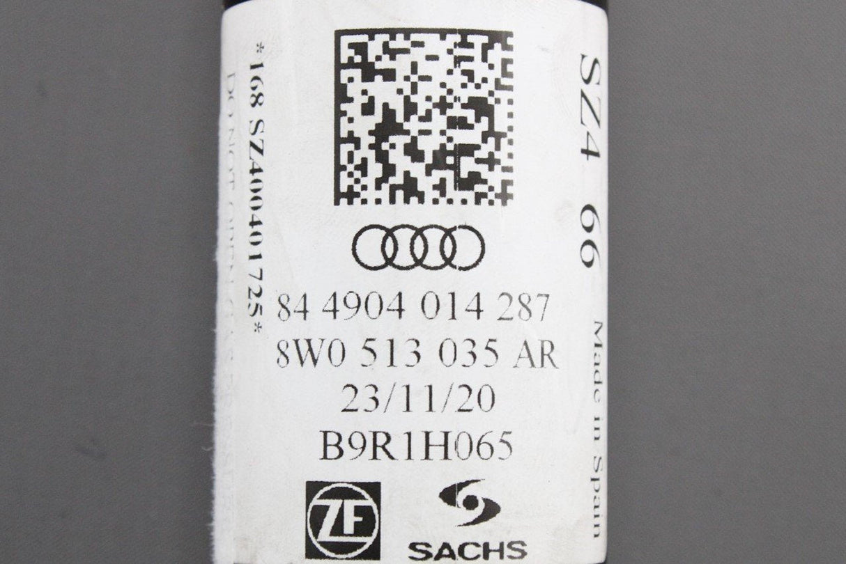 Audi A4 B9 3.0 TDI 2016-on gas shock absorber (rear) 8W0513035AR