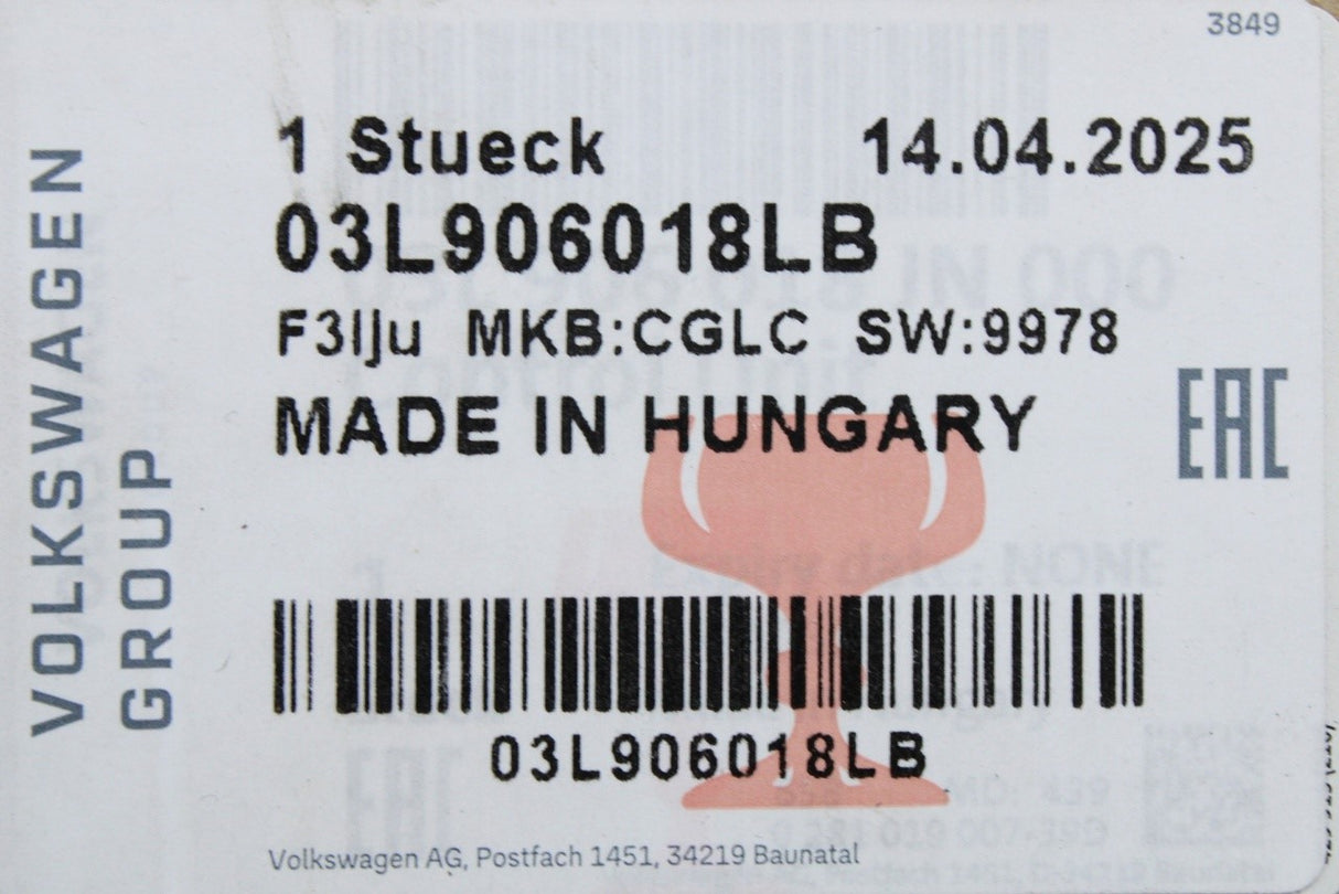Audi A6 2011-2014 2.0 TDI engine control unit (CGLC) 03L906018LB