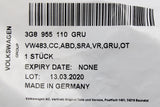 VW Arteon 2017-on headlight washer jet cover cap (right) 3G8955110 GRU