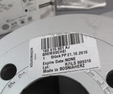 VW Golf MK5 MK6 Jetta Caddy Touran 256mm rear discs & pads set JZW698601AB