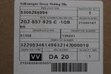 VW Polo Taigo RHD centre console storage compartment trim 2G2857925C 1QB