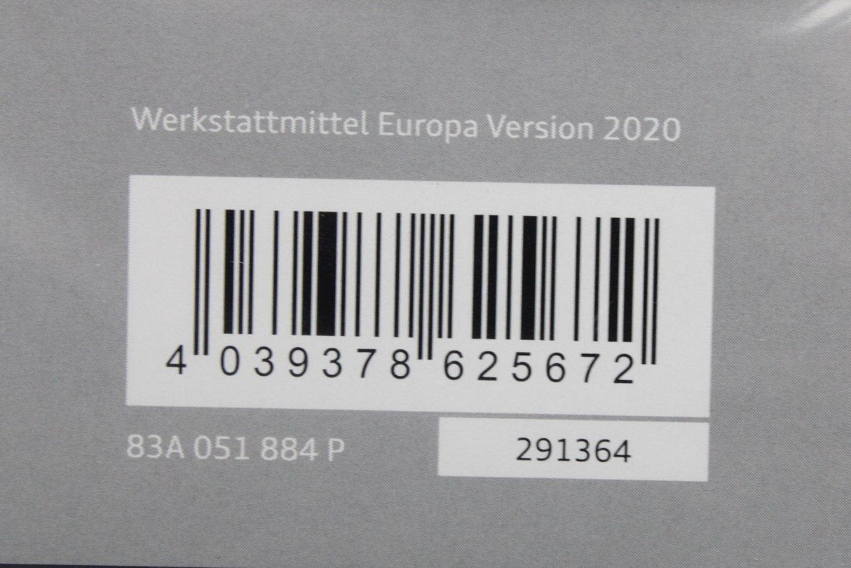 Audi MMI navigation system SD card Europe (Version 2020) 83A051884P