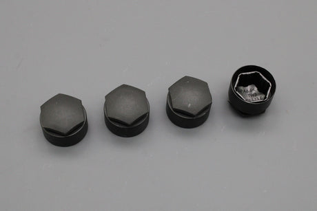 SEAT Ibiza Leon wheel bolt cap covers set (x4) 4M0601173E 9B9