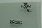 Audi Q2 2017-on rear door window glass (left) 81A845205B