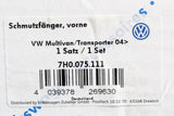 VW Transporter Caravelle California T5 T6 front mud flaps set 7H0075111
