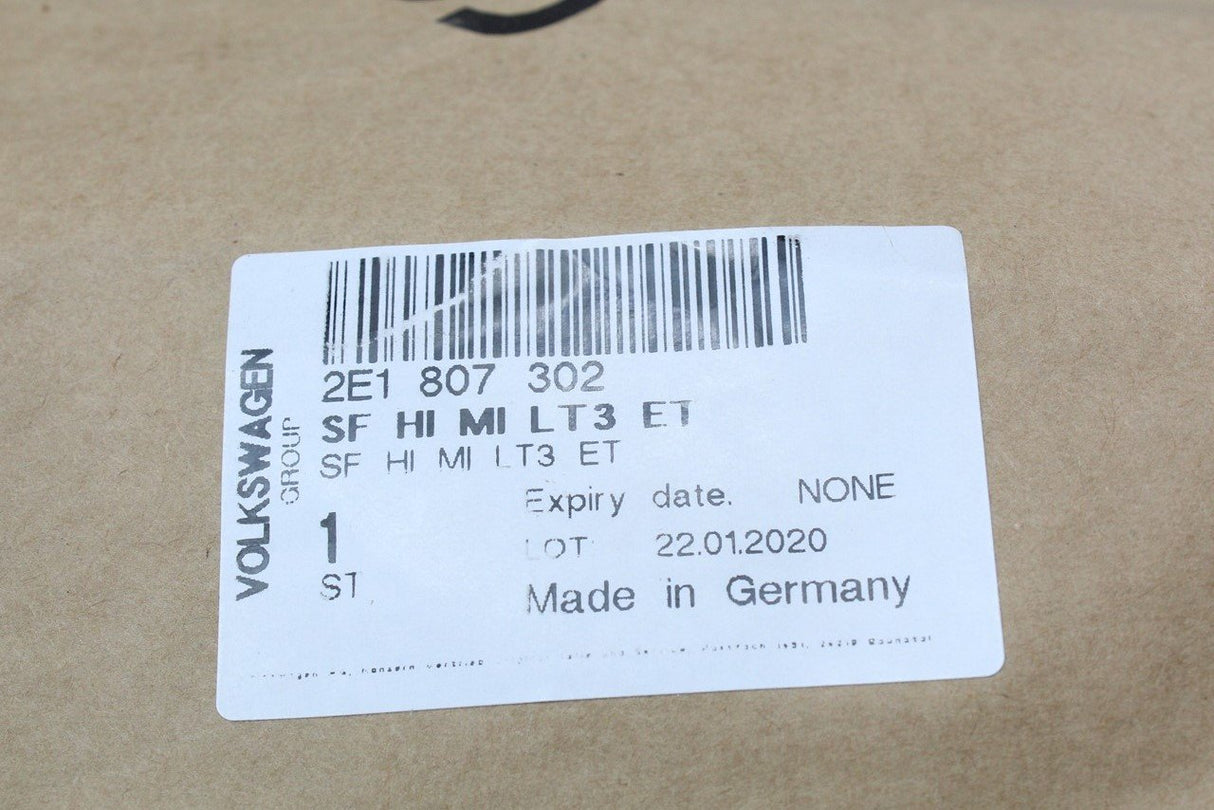 VW Crafter 2006-2016 bumper centre section cover trim (rear) 2E1807302