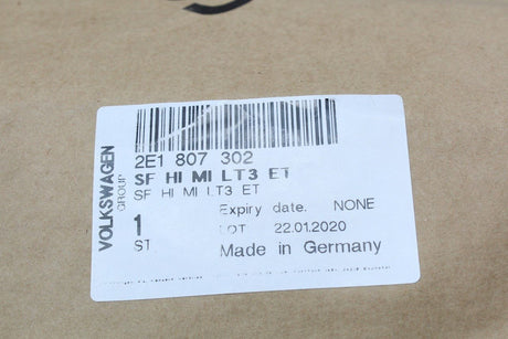VW Crafter 2006-2016 bumper centre section cover trim (rear) 2E1807302