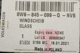 Audi A5 S5 RS5 2017-on front windscreen glass 8W6845099Q NVB