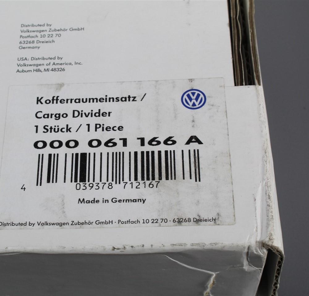 VW Boot compartment insert divider separator accessory 000061166A