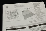 VW ID.3 2020-on reversible boot liner mat 10A061210