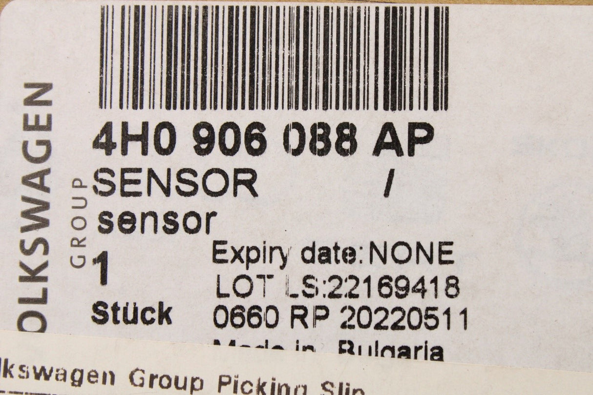 Audi A6 A8 Q5 13-18 exhaust gas temperature sensor (3.0 TDI) 4H0906088AP