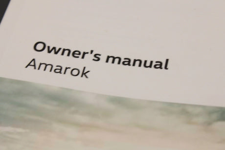 VW Amarok 2010-2017 owners manual 02.2016 2H0012720AC