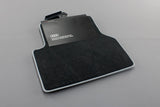 Audi Q3 2012-2018 rear premium floor mats (black/grey) 8U0061276 MNO