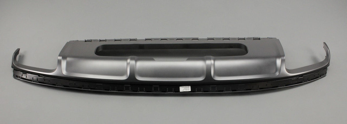 Audi Q7 S-line 4M 2016-on rear bumper lower spoiler trim 4M0807434H RU6, view 1
