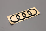 Audi A3 S3 RS3 Sportback 2022-on Audi rings emblem (rear) 8Y4853742A T94