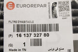 Opel Astra J Insignia Mokka Chevrolet Cruze pollen filter 1613732780