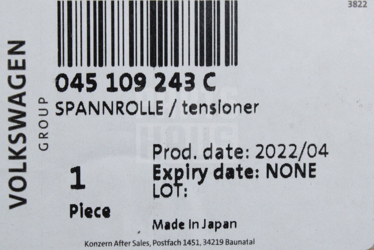 VW Golf Audi A2 Skoda SEAT 1.4 1.9 TDI cambelt timing belt kit 038198119