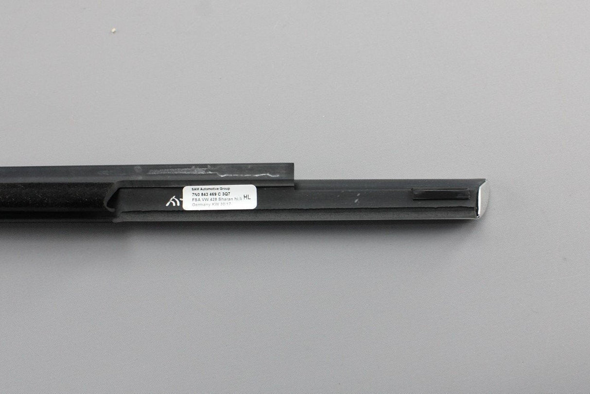 VW Sharan SEAT Alhambra Left sliding door window seal 7N0843469C3Q7