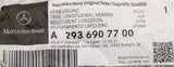 Mercedes-Benz EQC side skirt cover trim rear (left) A2936907700