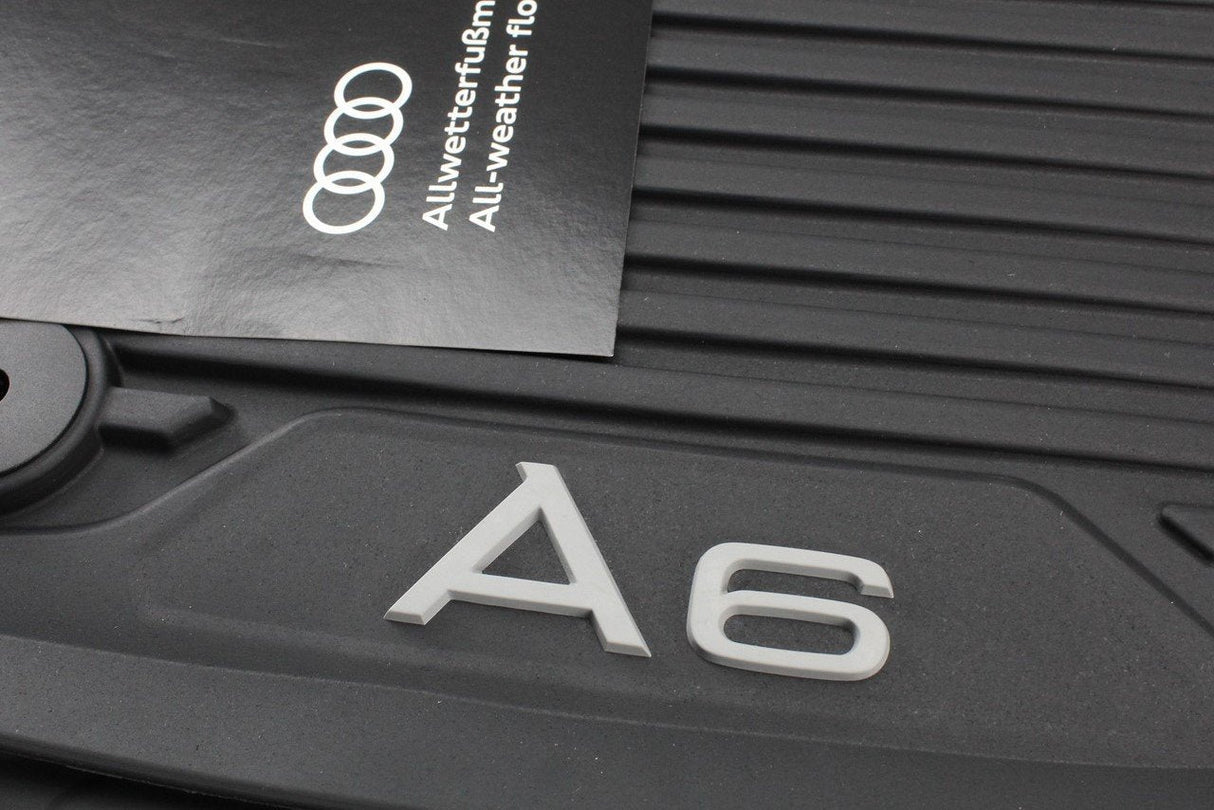 Audi A6 S6 2019-on front RHD rubber floor mats set 4K2061501 041