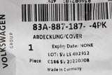 Audi Q3 RSQ3 2019-on ISOFIX cover (rear) 83A887187 4PK