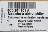 Skoda Fabia 2015-2023 activated charcoal canister 6C0201801A
