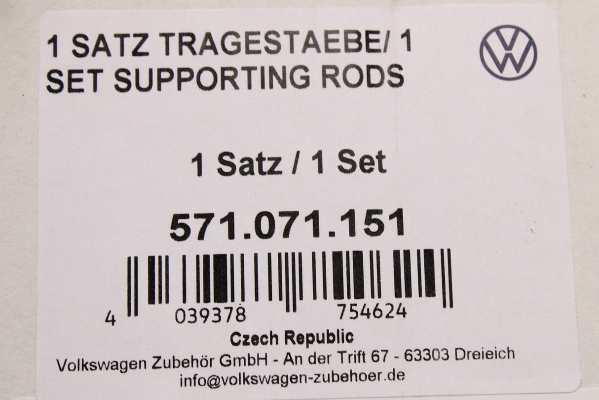 VW Tiguan 2024-on accessory roof bars 571071151