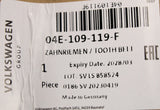VW Golf Audi A1 Skoda SEAT toothed timing belt (1.4, 1.5 TSI) 04E109119F