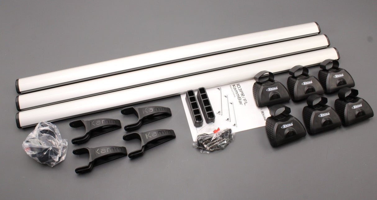 VW ID.Buzz 2023-on Rhino KammBar Pro roof bars (SWB) ID3PR