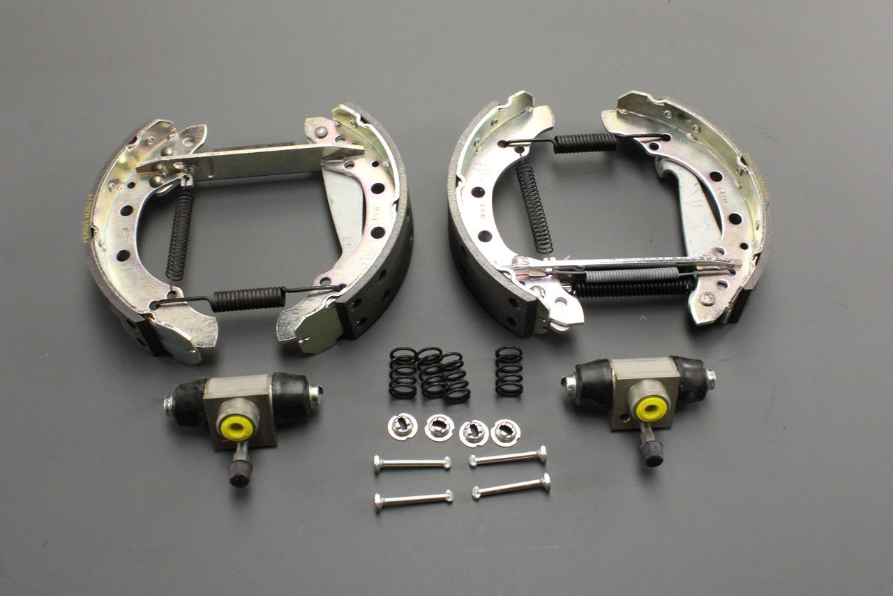 Skoda Fabia 2005 2014 brake shoes brake cylinder set rear 5J069851 Partshaus Ltd