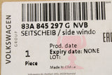 Audi Q3 2019-on rear quarter window glass (left) 83A845297G NVB
