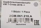 VW T-Cross 2019-on reversible boot liner mat 2GM061210A