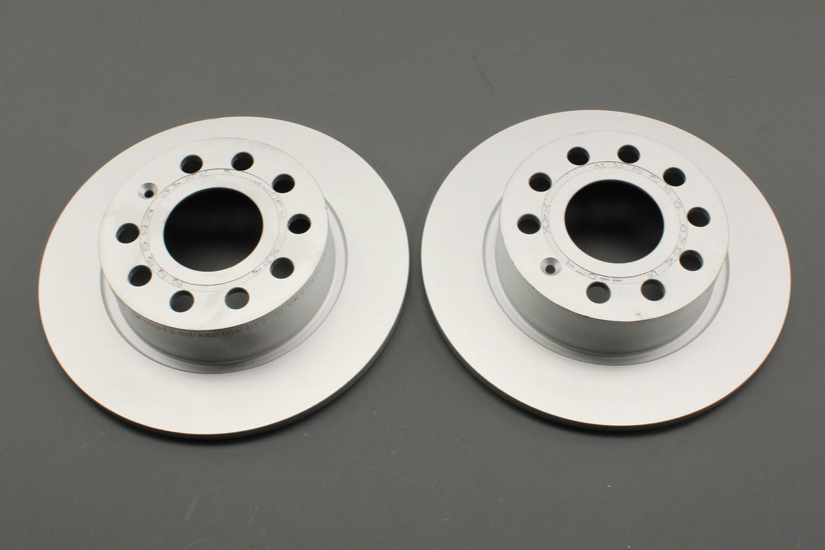 VW Beetle 12-19 Jetta 11-18 rear brake discs pair (253x10mm) 5C0615601A, view 1