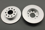 VW Beetle 12-19 Jetta 11-18 rear brake discs pair (253x10mm) 5C0615601A